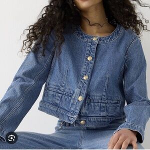 J. Crew Blue Denim Jacket